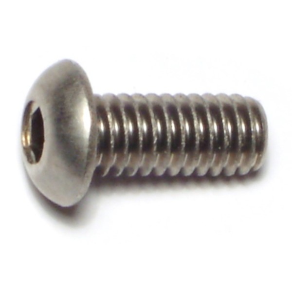 Midwest Fastener 5/16"-18 Socket Head Cap Screw, 18-8 Stainless Steel, 3/4 in Length, 10 PK 72066